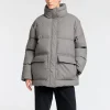 SELECTED COATED VADDERAD JACKA Grey Cheap