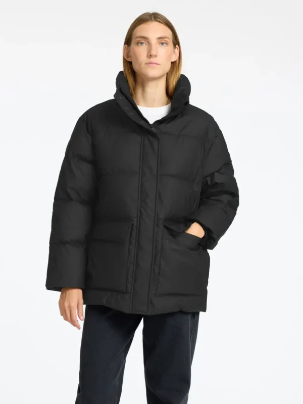 SELECTED COATED VADDERAD JACKA Black Outlet