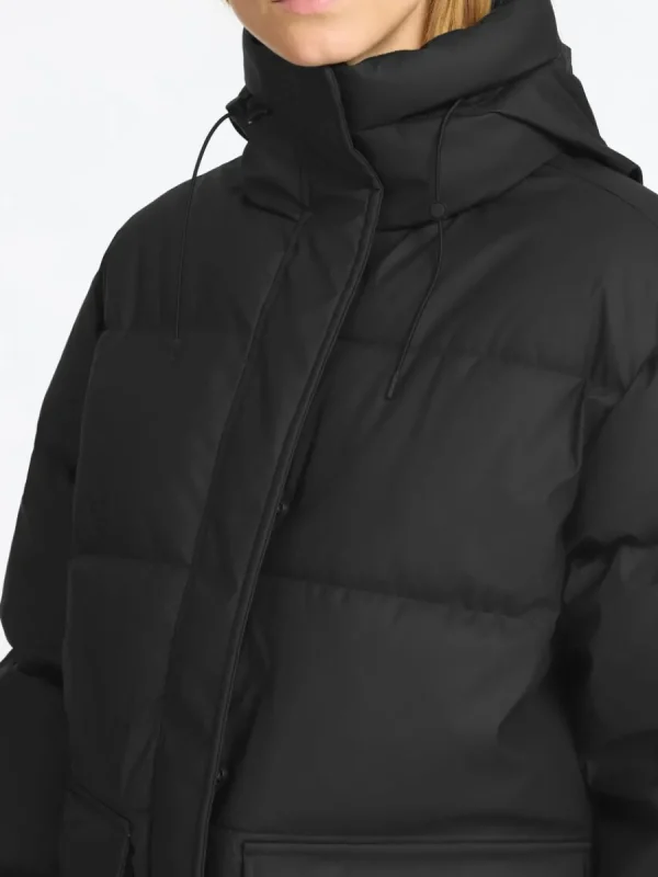 SELECTED COATED VADDERAD JACKA Black Outlet