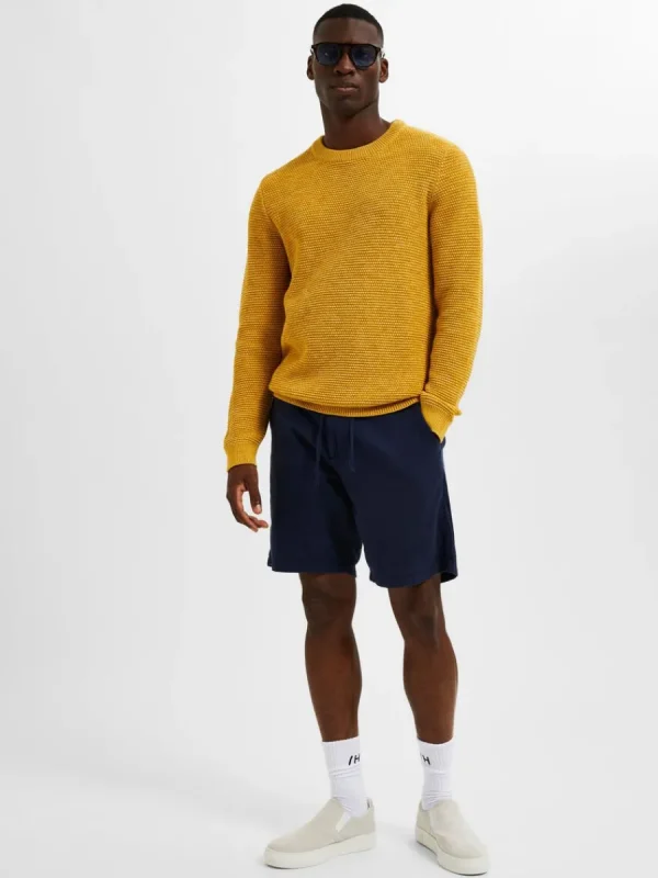 SELECTED COMFORT FIT SHORTS Blue Online