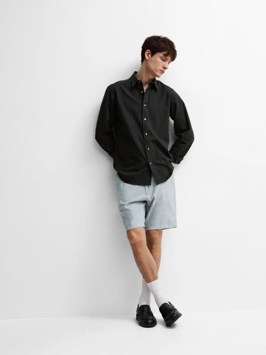 comfort_fit_shorts_3-5.webp SELECTED COMFORT FIT SHORTS Blue Outlet