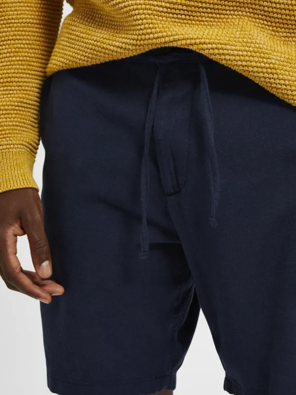 SELECTED COMFORT FIT SHORTS Blue Online