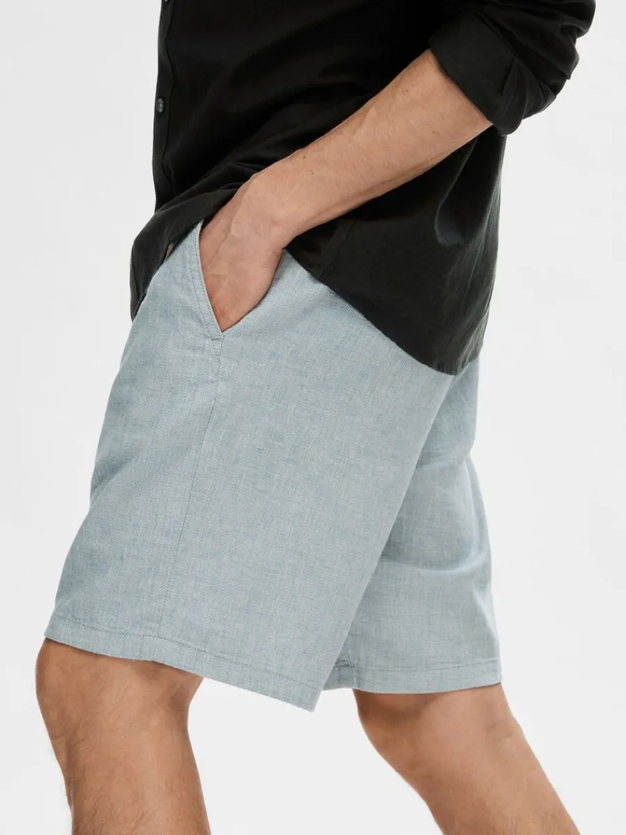 comfort_fit_shorts_5-5.webp SELECTED COMFORT FIT SHORTS Blue Outlet