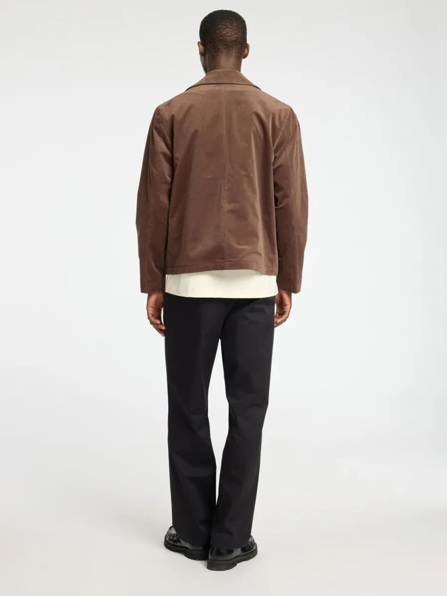 corduroy_kavaj_1.webp SELECTED CORDUROY KAVAJ Brown New
