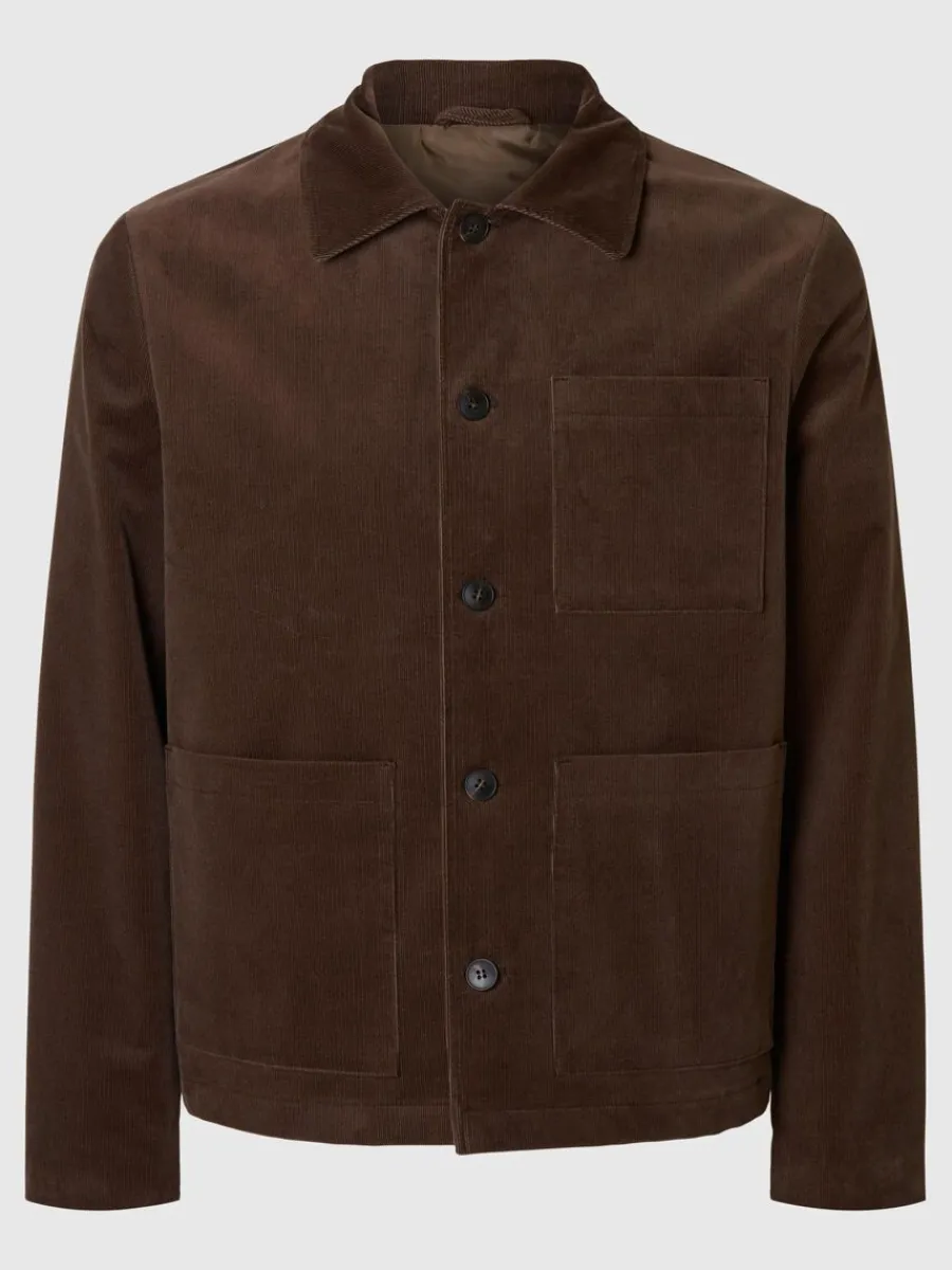 corduroy_kavaj_4.webp SELECTED CORDUROY KAVAJ Brown New