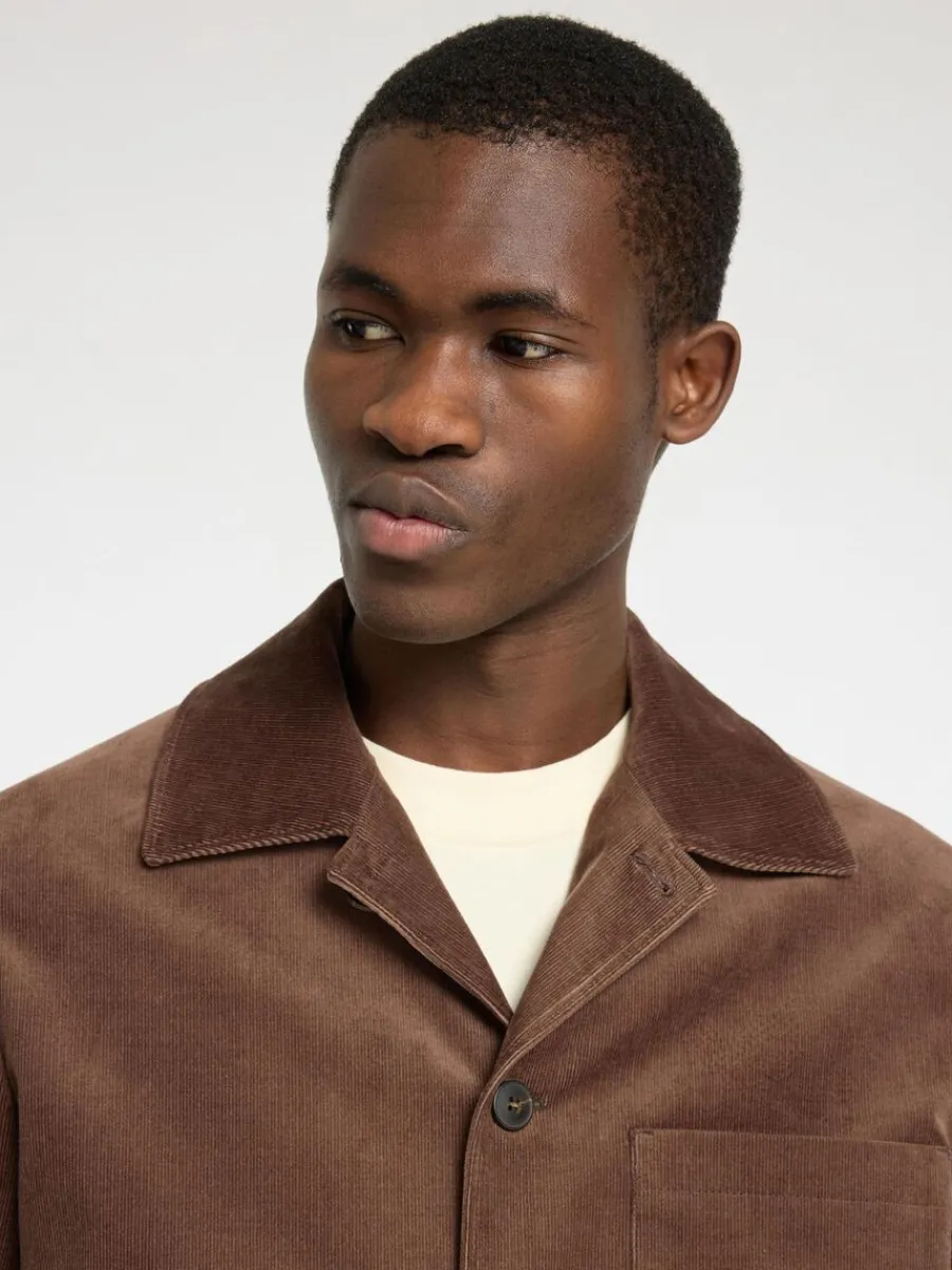 corduroy_kavaj_5.webp SELECTED CORDUROY KAVAJ Brown New