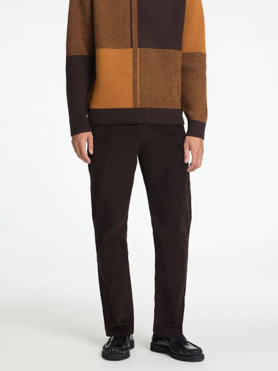 corduroy_raka_byxor_0-1.webp SELECTED CORDUROY RAKA BYXOR Brown Store