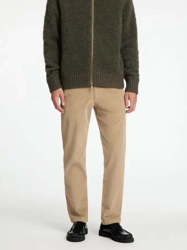 SELECTED CORDUROY RAKA BYXOR Beige Best Sale
