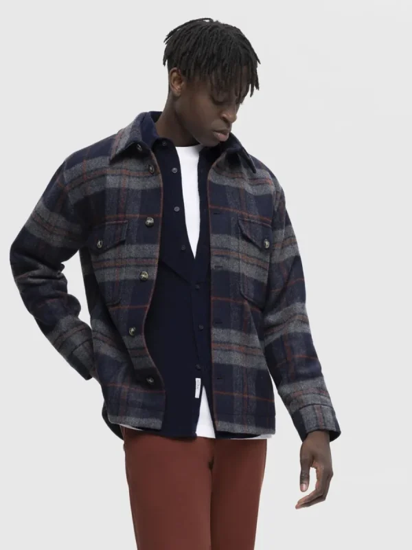 SELECTED CORDUROY SKJORTA Blue Best