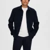 SELECTED CORDUROY ÖVERSKJORTA Blue Online