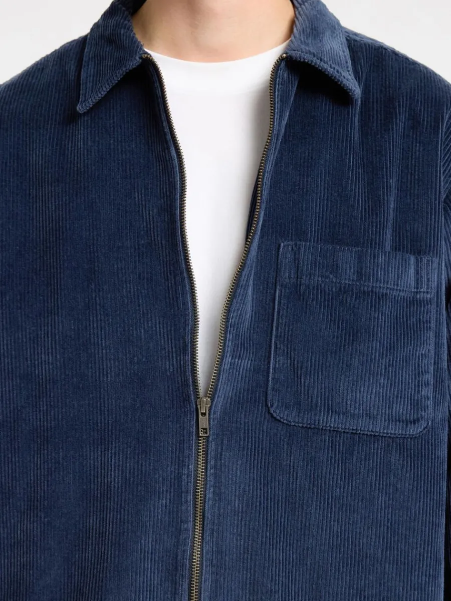 corduroy_verskjorta_5.webp SELECTED CORDUROY ÖVERSKJORTA Blue Store
