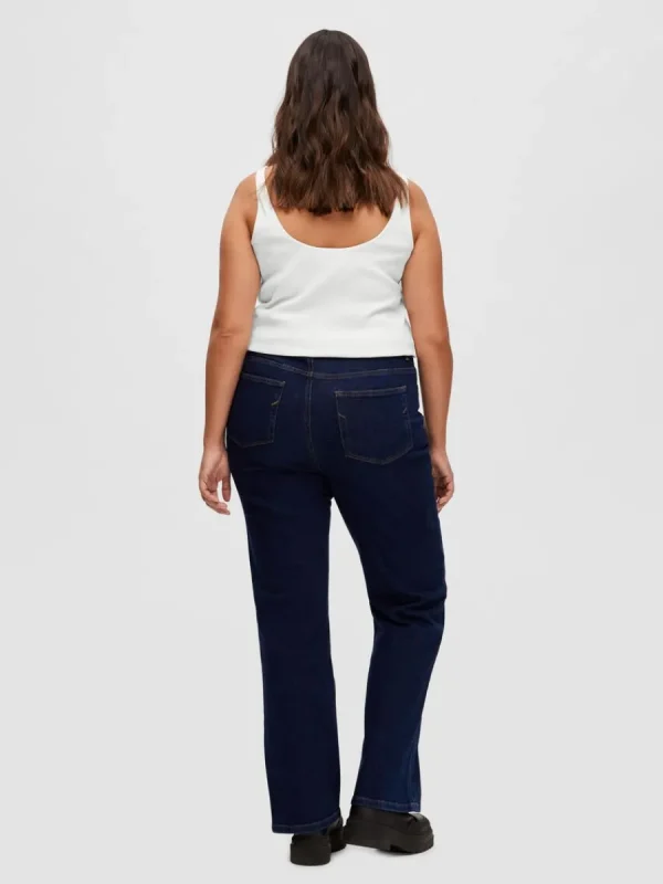 SELECTED CURVE BOOTCUT JEANS Blue Online