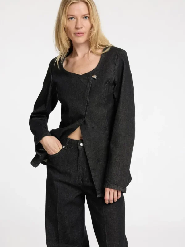 SELECTED DENIM KAVAJ Black Clearance