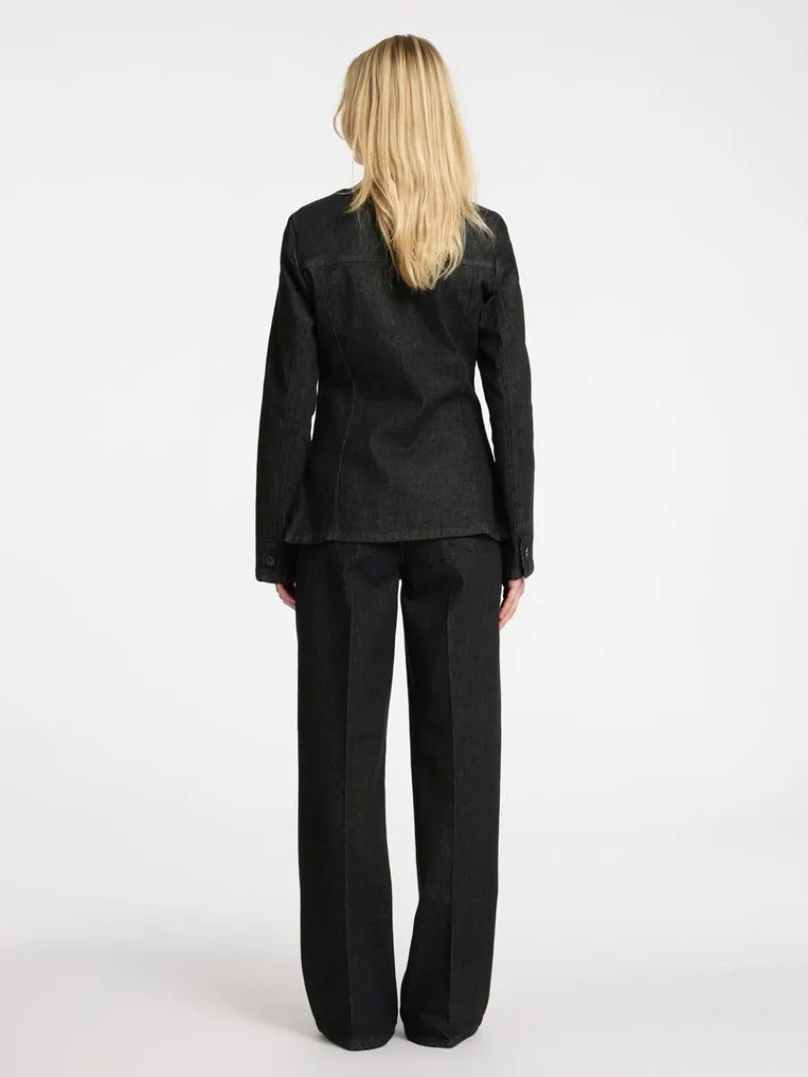 denim_kavaj_4.webp SELECTED DENIM KAVAJ Black Clearance