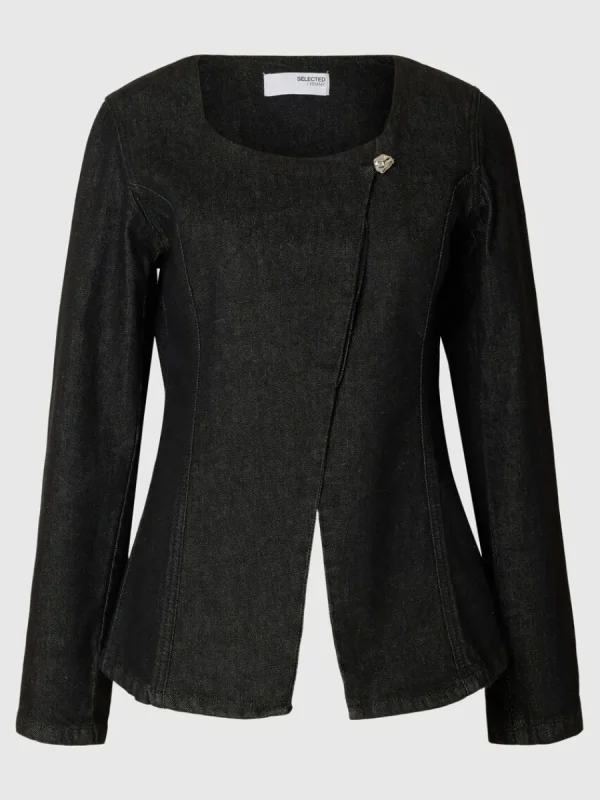 SELECTED DENIM KAVAJ Black Clearance