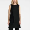 SELECTED DENIM KORT KLÄNNING Black New