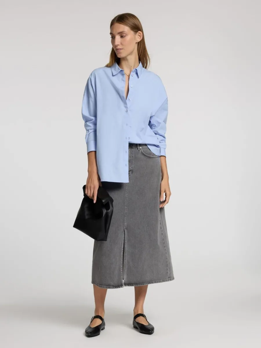 denim_midikjol_5-2.webp SELECTED DENIM MIDIKJOL Grey Cheap