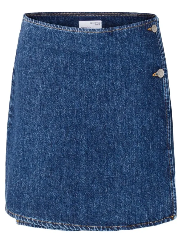 SELECTED DENIM OMLOTTKJOL Blue Sale