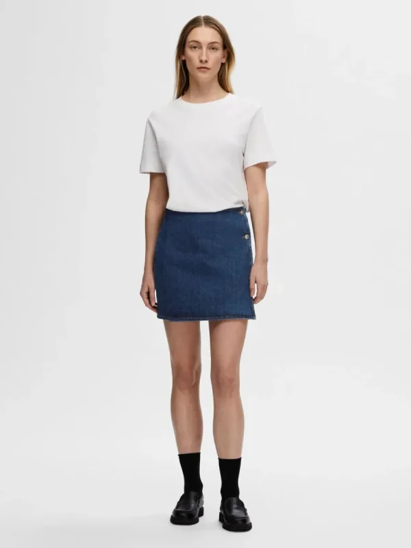 SELECTED DENIM OMLOTTKJOL Blue Sale