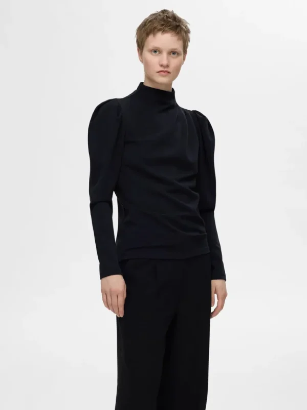 SELECTED DRAPERAD TOPP Blue Outlet