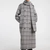 SELECTED DUBBELKNÄPPT KAPPA Grey Discount