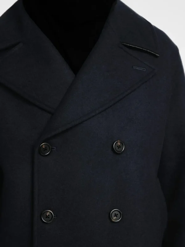 SELECTED DUBBELKNÄPPT SKEPPARKAVAJ Blue Best Sale