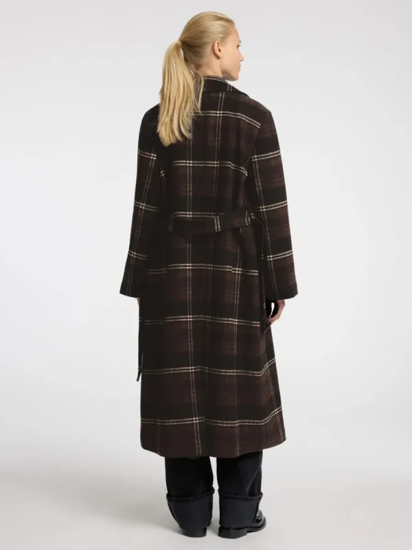 SELECTED DUBBELKNÄPPT TRENCHCOAT Brown Outlet