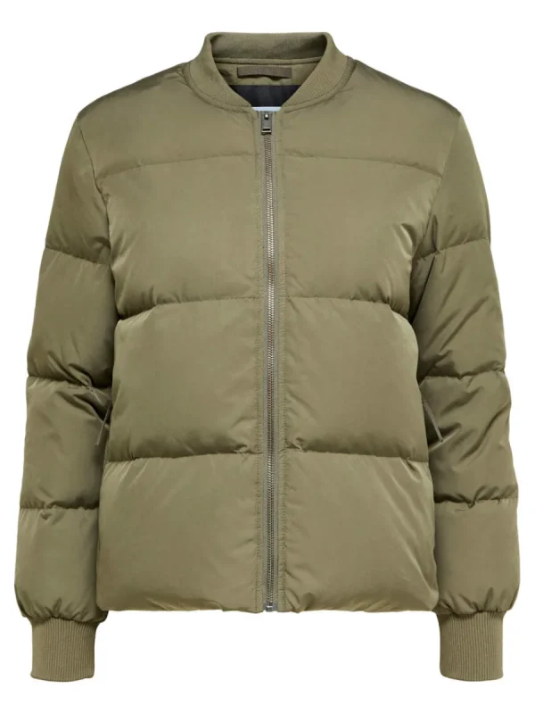 SELECTED DUNVADDERAD JACKA Green Store