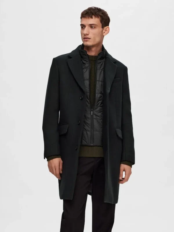 SELECTED ENKELKNÄPPT 2-I-1 KAPPA Black Flash Sale