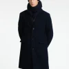 SELECTED ENKELKNÄPPT 2-I-1 KAPPA Blue Discount