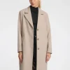 SELECTED ENKELKNÄPPT KAPPA Beige Sale