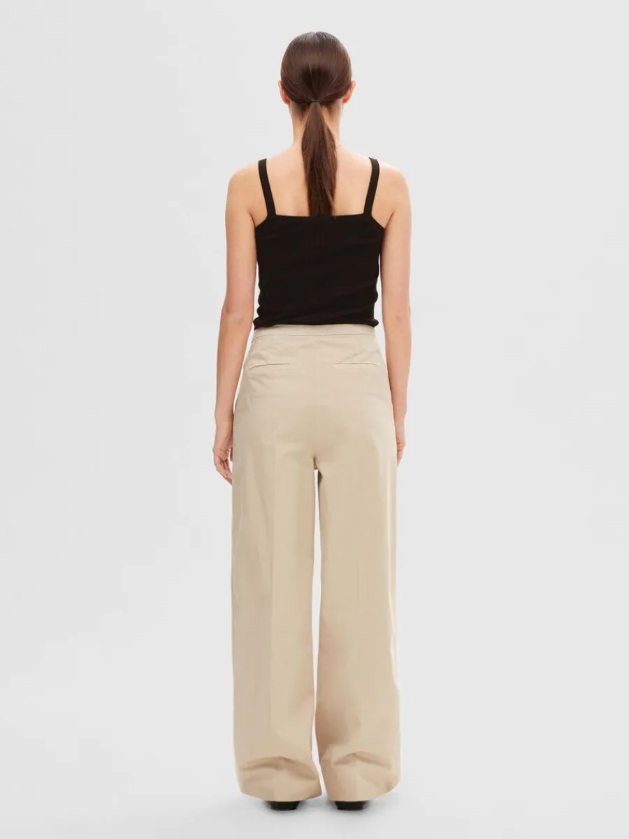 extra_vida_ben_byxor_4.webp SELECTED EXTRA VIDA BEN BYXOR Beige Discount