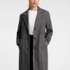 SELECTED FISKBEN LÅNG KAPPA Black Outlet