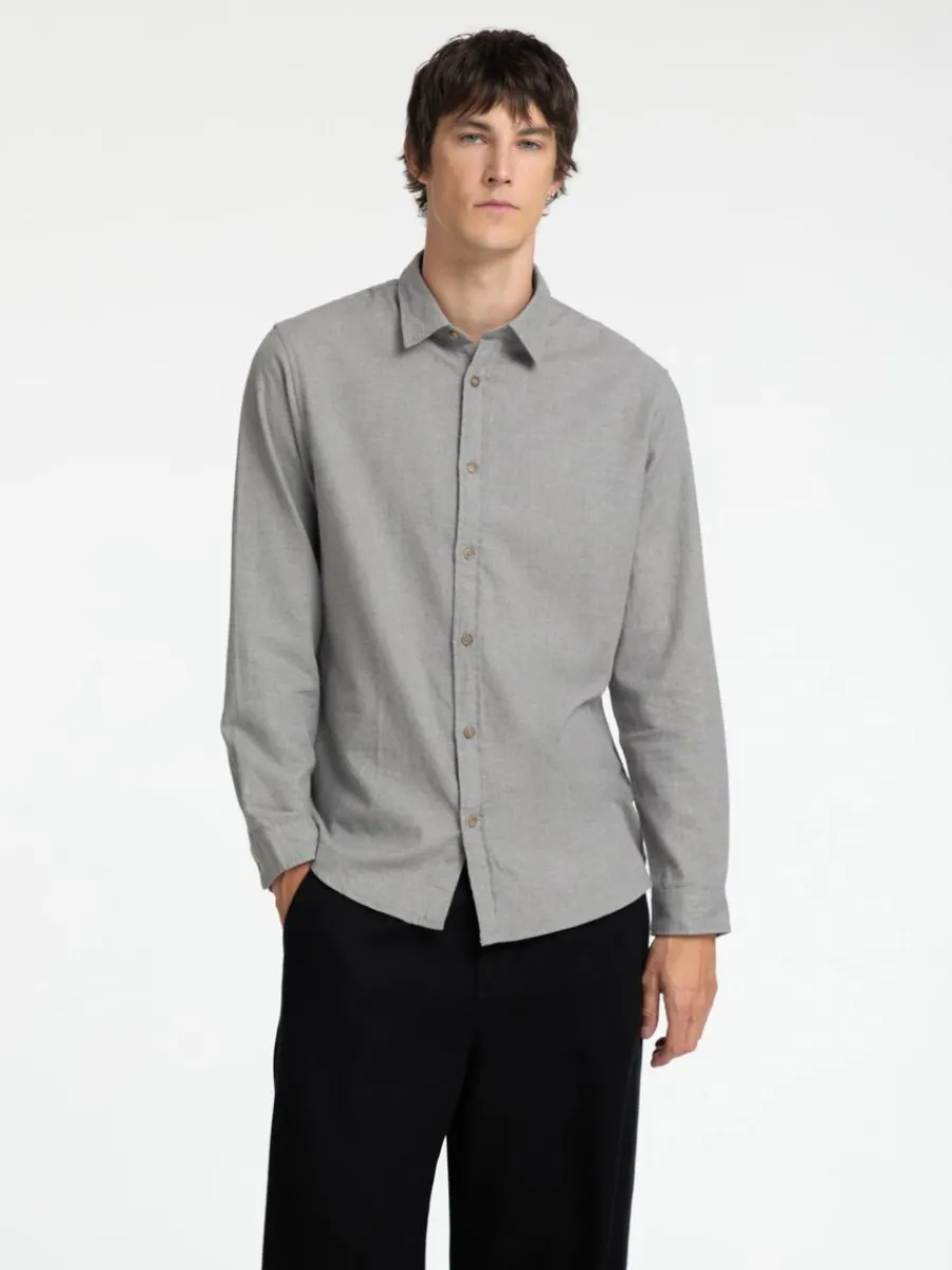flanell_verskjorta_0-5.webp SELECTED FLANELL ÖVERSKJORTA Grey Best