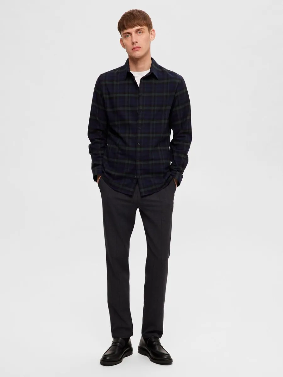flanell_verskjorta_1-10.webp SELECTED FLANELL ÖVERSKJORTA Blue Clearance