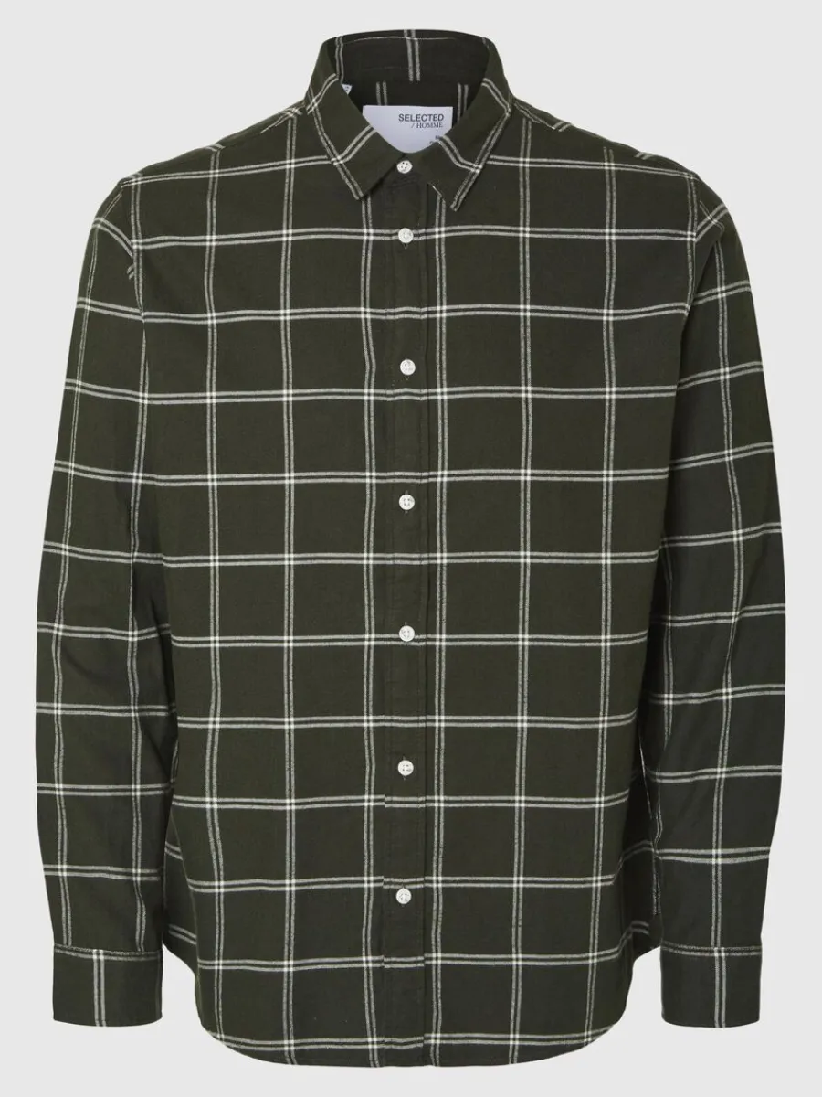 flanell_verskjorta_4-9.webp SELECTED FLANELL ÖVERSKJORTA Green Outlet