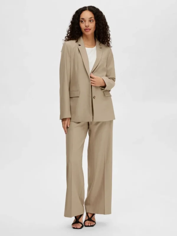 SELECTED FORMELL KAVAJ Beige Shop