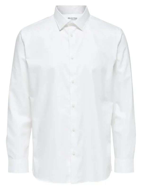 SELECTED FORMELL SKJORTA White Hot