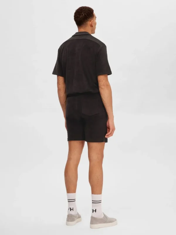 SELECTED FROTTÉTYG SHORTS Black Best