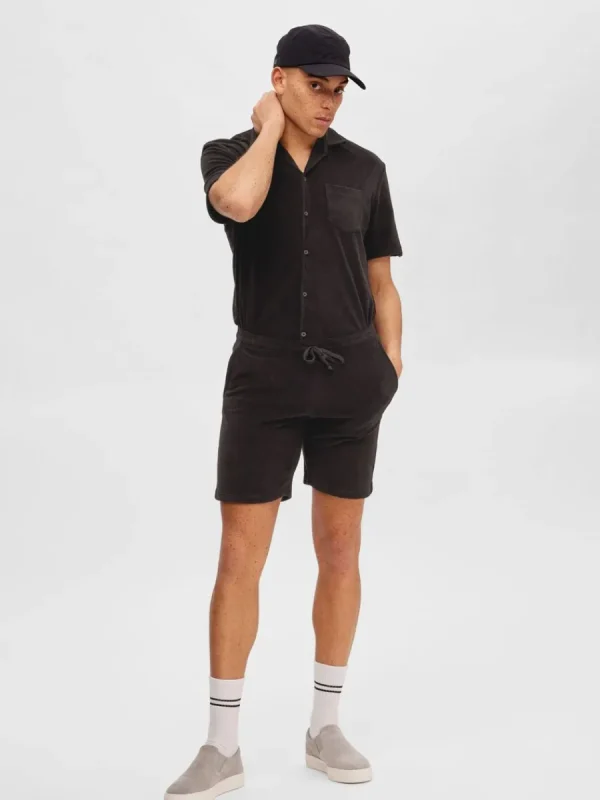 SELECTED FROTTÉTYG SHORTS Black Best