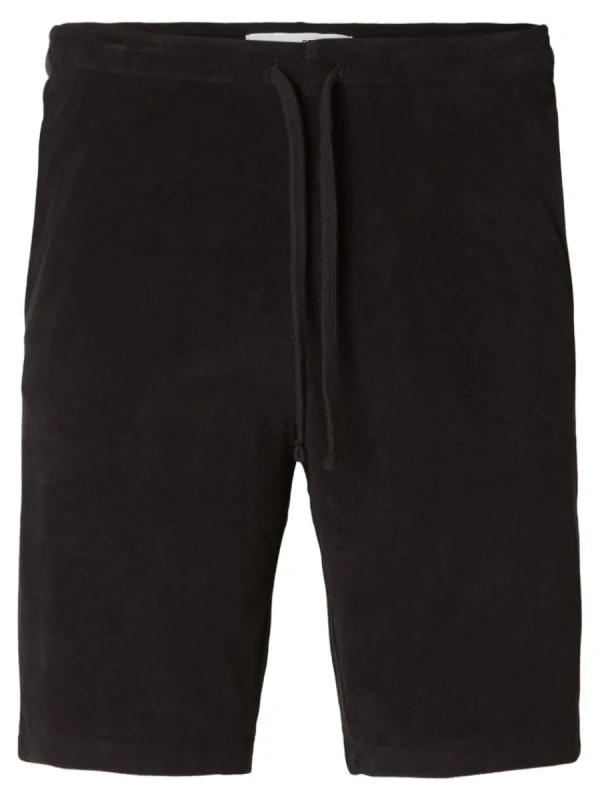 SELECTED FROTTÉTYG SHORTS Black Best