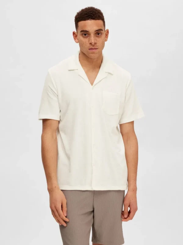 SELECTED FROTTÉTYG SKJORTA White Sale