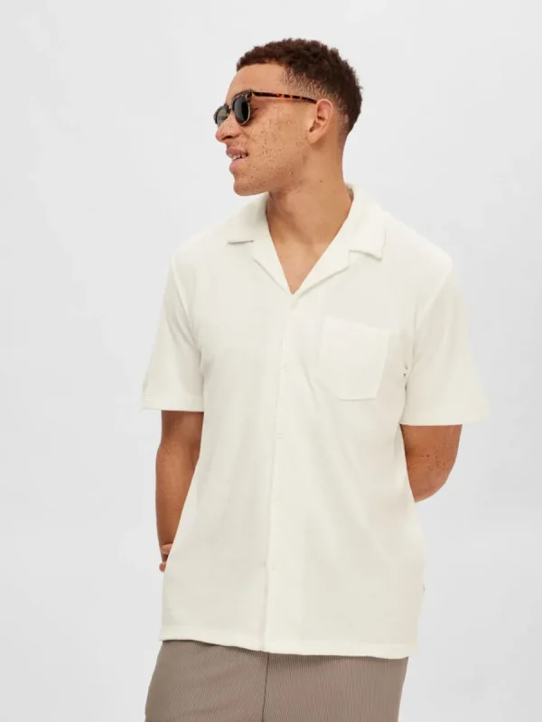 SELECTED FROTTÉTYG SKJORTA White Sale