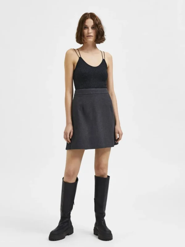 SELECTED GLITTER BODY Black Best