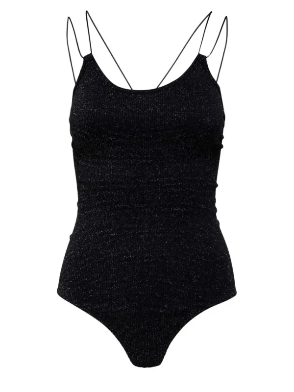 SELECTED GLITTER BODY Black Best