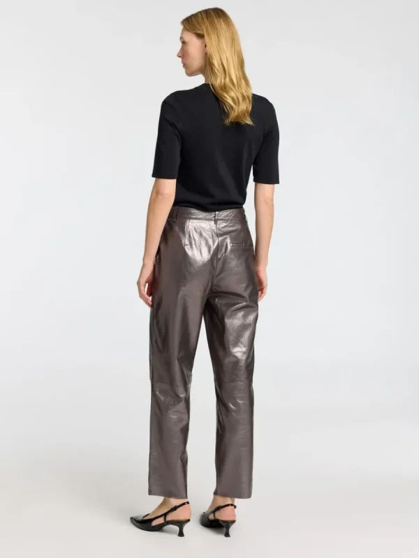 SELECTED GLITTER STICKAD TOPP Black Fashion