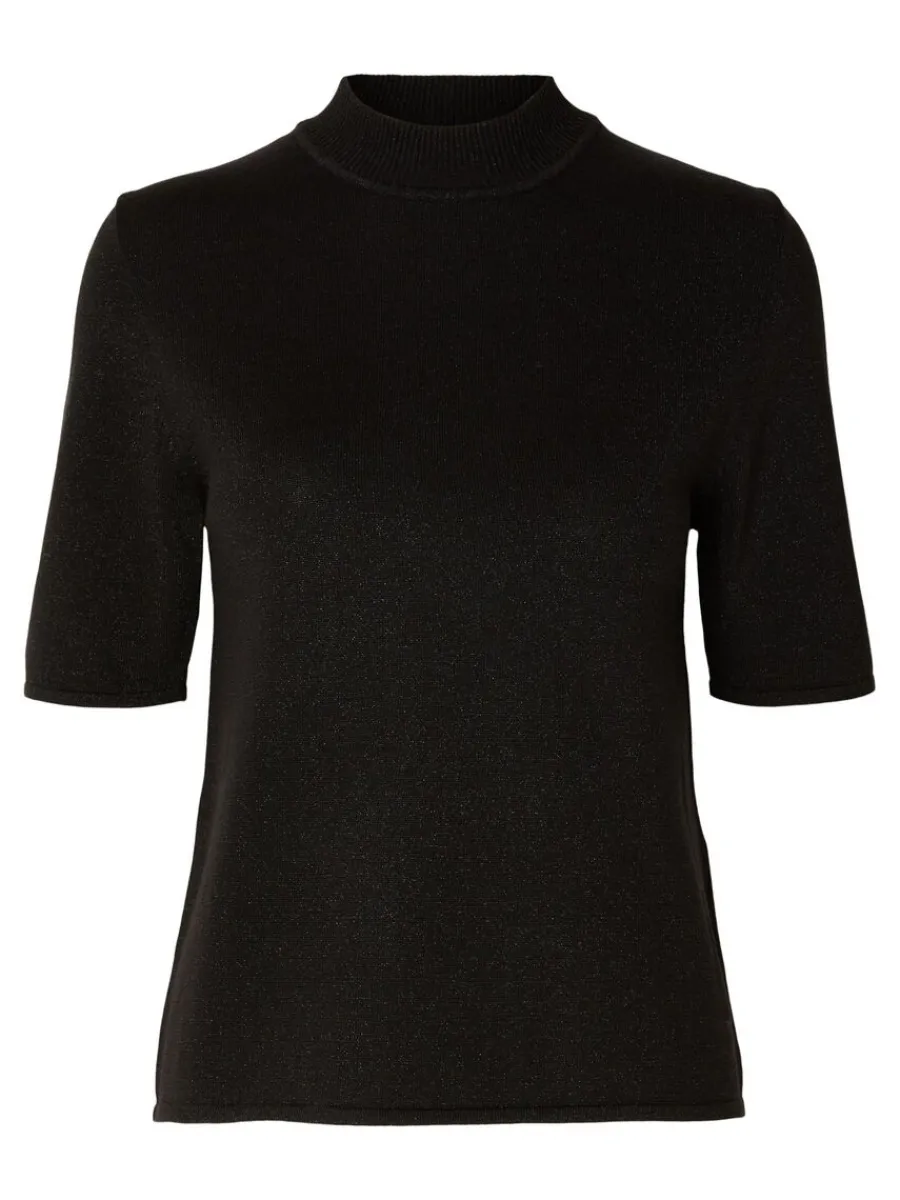 glitter_stickad_topp_5-2.webp SELECTED GLITTER STICKAD TOPP Black New