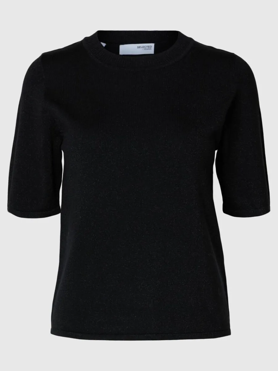 glitter_stickad_topp_5.webp SELECTED GLITTER STICKAD TOPP Black Fashion