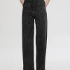 SELECTED GLITTERSTENAR VIDA JEANS Black Fashion