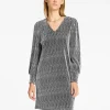 SELECTED GLITTRIGT KORT KLÄNNING Black Sale